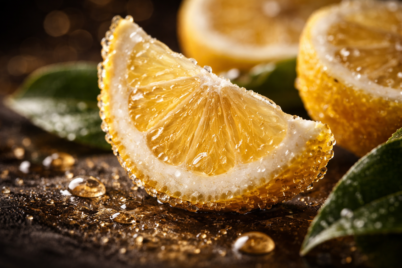 Kandovaná citronová kůra – úvod parfému Mashaer Mirage